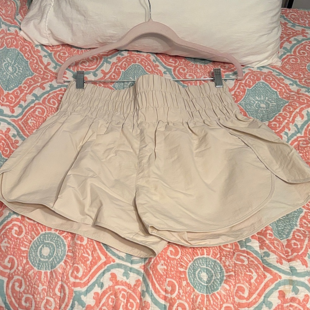Zenana Outfitters Women's Tan Athletic Shorts